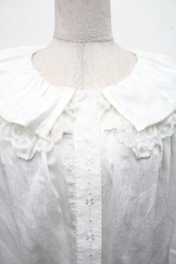 画像3: Hoshibako Works / フェリ・ドウ・ロンド タッセルリボンブラウス  白 S-26-04-04-051-LO-BL-HR-ZS