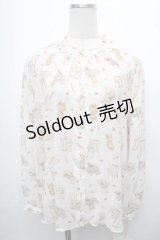 yukiemon / テキスタイルブラウス 3L オフ S-26-04-04-052-0-TO-AS-ZS