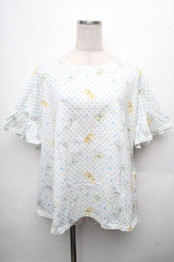 画像1: yukiemon / 総柄Tシャツ 3L オフ S-26-04-04-053-0-TO-AS-ZS