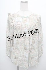 yukiemon / スーちゃんグラムブラウス  ピンク S-26-04-04-055-0-TO-AS-ZS