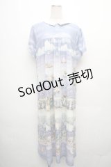 yukiemon / 襟付きワンピース  ラベンダー S-26-04-04-061-0-OP-AS-ZS