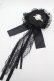 画像2: GOTH / 薔薇ブローチ  黒 S-26-04-04-008-GO-AC-HR-ZS (2)