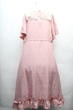 画像2: m petit by misako / AOKレースセーラーワンピース 3L ピンク S-26-04-04-063-LO-OP-HR-ZS