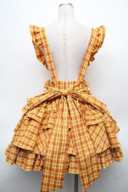 画像2: CATCOCOON（海外ロリータブランド） / A Doll's House スカート(チェックver.) L イエロー S-26-04-04-066-PU-SK-HR-ZS