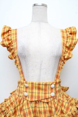 画像3: CATCOCOON（海外ロリータブランド） / A Doll's House スカート(チェックver.) L イエロー S-26-04-04-066-PU-SK-HR-ZS