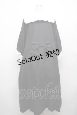 画像2: yukiemon / 襟付きワンピース 3L 黒 S-26-04-04-067-0-OP-AS-ZS