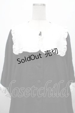 画像3: yukiemon / 襟付きワンピース 3L 黒 S-26-04-04-067-0-OP-AS-ZS