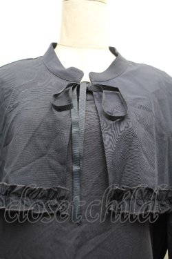 画像4: FLC / MINA*ケープワンピース 3L 紺 S-26-04-04-068-LO-OP-HR-ZS