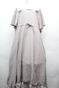 m petit by misako / AOKレースセーラーワンピース 3L グレー S-26-04-04-069-LO-OP-HR-ZS