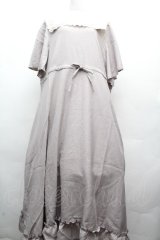 m petit by misako / AOKレースセーラーワンピース 3L グレー S-26-04-04-069-LO-OP-HR-ZS