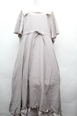 画像1: m petit by misako / AOKレースセーラーワンピース 3L グレー S-26-04-04-069-LO-OP-HR-ZS