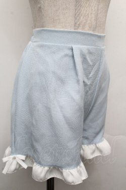 画像8: Dear My Love / 羽根チョーカーレースアップ半袖セットアップ【チョーカー欠品】  サックスｘ白 S-26-04-04-071-EL-OP-HR-ZS