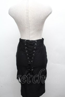 画像2: KILL STAR / サス付きZIPタイトスカート S 黒 S-26-04-04-076-SL-SK-HR-ZS