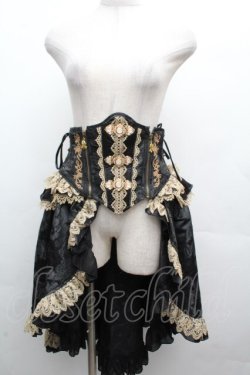 画像1: Hoshibako Works / ベル・エピヌ コルセット  黒 S-26-04-04-077-LO-SK-HR-ZS