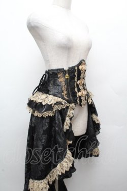 画像3: Hoshibako Works / ベル・エピヌ コルセット  黒 S-26-04-04-077-LO-SK-HR-ZS