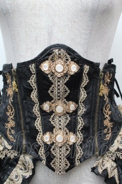 画像4: Hoshibako Works / ベル・エピヌ コルセット  黒 S-26-04-04-077-LO-SK-HR-ZS