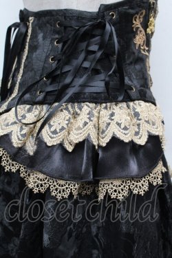 画像5: Hoshibako Works / ベル・エピヌ コルセット  黒 S-26-04-04-077-LO-SK-HR-ZS