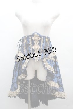 画像1: Hoshibako Works / ベル・エピヌ コルセット  紺 S-26-04-04-078-LO-SK-HR-ZS