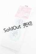 m petit by misako / ECAMOVKバラレースソックス  白 S-26-04-04-012-LO-ZA-HR-ZS