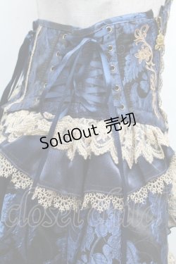 画像5: Hoshibako Works / ベル・エピヌ コルセット  紺 S-26-04-04-078-LO-SK-HR-ZS