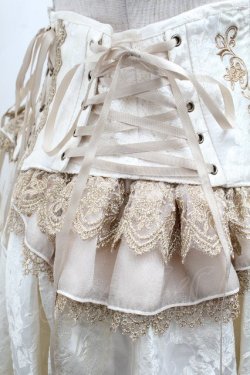 画像5: Hoshibako Works / ベル・エピヌ コルセット  アイボリー S-26-04-04-079-LO-SK-HR-ZS