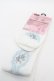画像2: m petit by misako / ECAMOVKバラレースソックス  白 S-26-04-04-012-LO-ZA-HR-ZS (2)