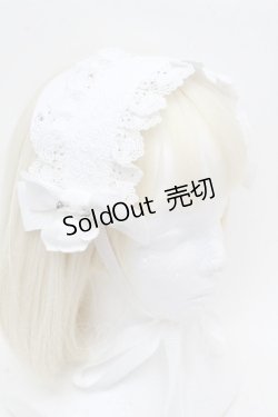 画像3: BABY,THE STARS SHINE BRIGHT / ロザリィ・ローズヘッドドレス  白 S-26-04-04-018-BA-AC-HR-ZS