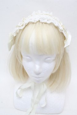 画像2: BABY,THE STARS SHINE BRIGHT / プリンセスドロップヘッドドレス  白 S-26-04-04-019-BA-AC-AS-ZS