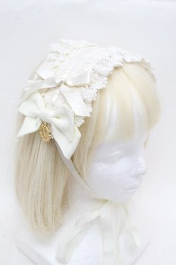 画像3: BABY,THE STARS SHINE BRIGHT / プリンセスドロップヘッドドレス  白 S-26-04-04-019-BA-AC-AS-ZS