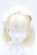 画像2: BABY,THE STARS SHINE BRIGHT / はしごレースのスピンドールヘッドドレス  白 S-26-04-04-021-BA-AC-HR-ZS (2)