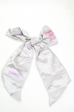 画像2: Angelic Pretty / My Favorite Roomリボンクリップ  グレー S-26-04-04-024-AP-AC-AS-ZS