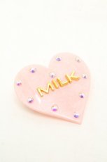 画像1: MILK / ハートバレッタ  ピンク S-26-04-04-003-ML-AC-AS-ZS (1)