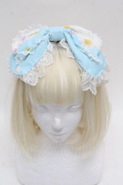 画像1: BABY,THE STARS SHINE BRIGHT / Thumbelina Fairy Tale〜未来への旅立ち〜柄カチューシャ  サックス S-26-04-04-035-BA-AC-AS-ZS