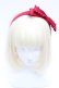 画像1: LOLITA / リボンカチューシャ  赤 S-26-04-04-037-LO-TO-HR-ZS (1)