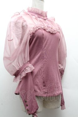 画像3: Hoshibako Works / ミッドナイトスター　オフショルダーブラウス  ピンク S-26-04-05-031-LO-BL-HR-ZS