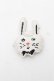 画像1: Franche Lippee / うさぎブローチ  白 S-26-04-05-006-LO-AC-AS-ZS (1)