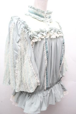 画像3: 星箱works / 七色ワルツフリルブラウス  ミント S-26-04-05-033-PU-BL-HR-ZS