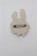 画像2: Franche Lippee / うさぎブローチ  白 S-26-04-05-006-LO-AC-AS-ZS (2)
