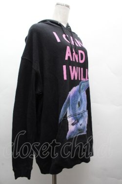 画像3: MILKBOY / GANG RABBITパーカー  黒 S-26-04-05-038-MB-TO-AS-ZS