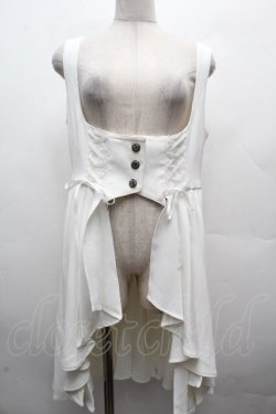 画像1: Hoshibako Works / 星夜の旅　ビスチェスカート  白 S-26-04-05-045-LO-SK-HR-ZS