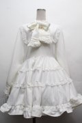 DearMyLove / エミリーフリルワンピース 3L 白 S-26-04-05-046-0-OP-HR-ZS