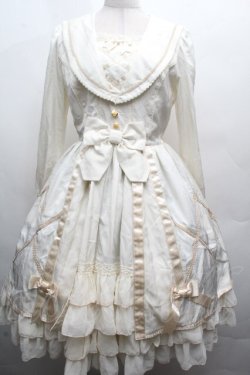 画像1: Angelic Pretty / Private Schoolワンピース  オフ S-26-04-05-048-AP-OP-AS-ZS