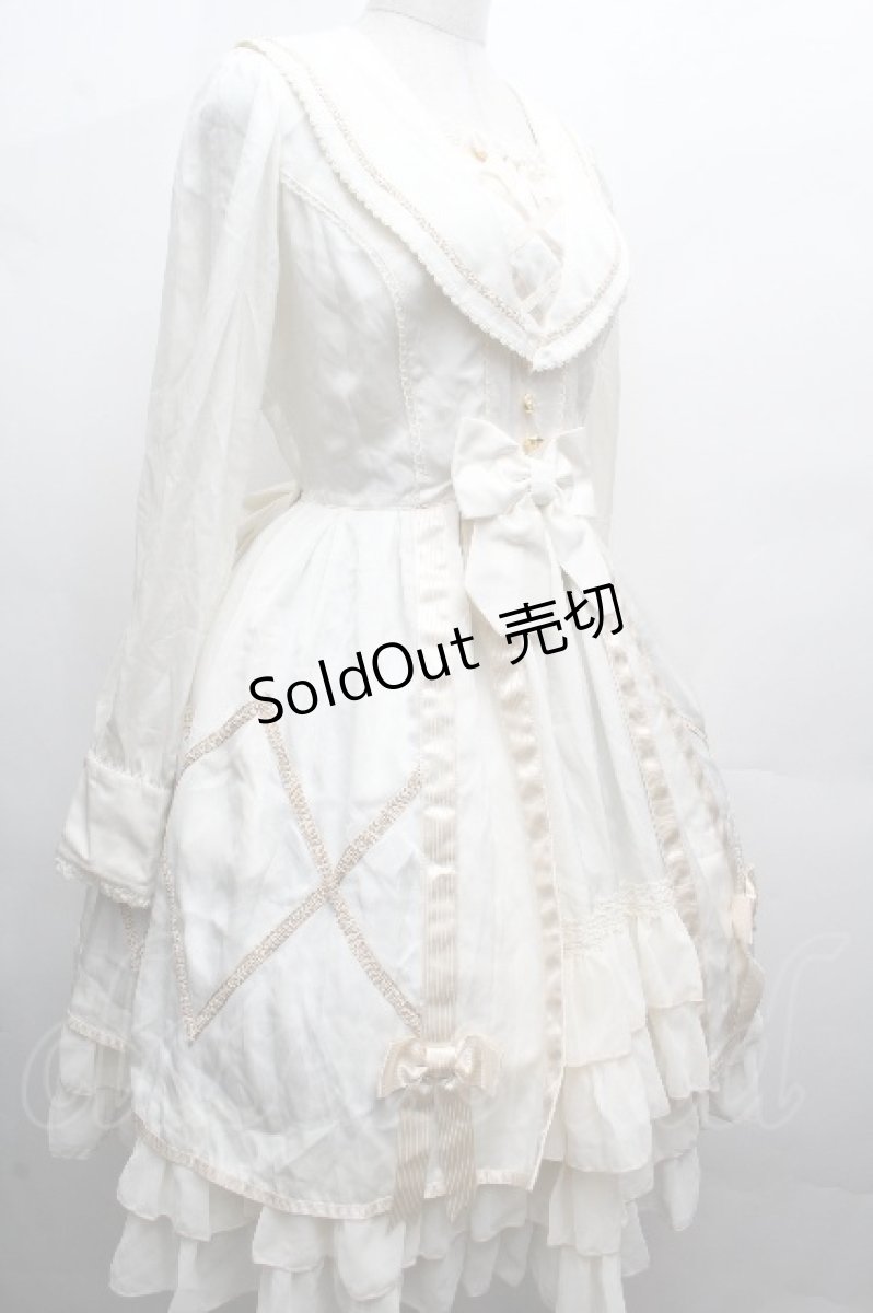 画像3: Angelic Pretty / Private Schoolワンピース  オフ S-26-04-05-048-AP-OP-AS-ZS (3)