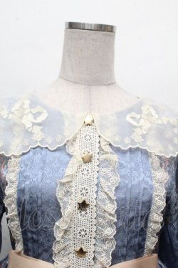 画像4: 中国ロリータ / ワンピース  サックス S-26-04-05-050-LO-OP-AS-ZS