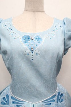 画像4: Secret Honey / プリンセスワンピース(シンデレラver)  サックス S-26-04-05-051-CA-OP-AS-ZS