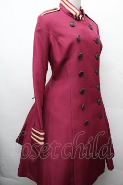 画像3: ATELIER BOZ / アイザックジャケットワンピース  ワイン S-26-04-05-054-EL-CO-HR-ZS