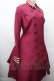 画像3: ATELIER BOZ / アイザックジャケットワンピース  ワイン S-26-04-05-054-EL-CO-HR-ZS (3)