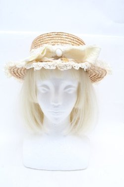 画像1: ALICE and the PIRATES / レディパールカンカン帽  アイボリー S-26-04-05-011-PA-AC-HR-ZS