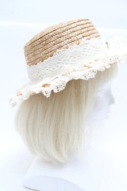 画像3: ALICE and the PIRATES / レディパールカンカン帽  アイボリー S-26-04-05-011-PA-AC-HR-ZS