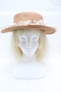 axes femme / クラシカルガーデンカンカン帽  ベージュ S-26-04-05-012-AX-AC-HR-ZS